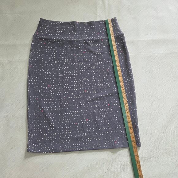 LulaRoe Woman's grey and white skirt size Large - Picture 4 of 5